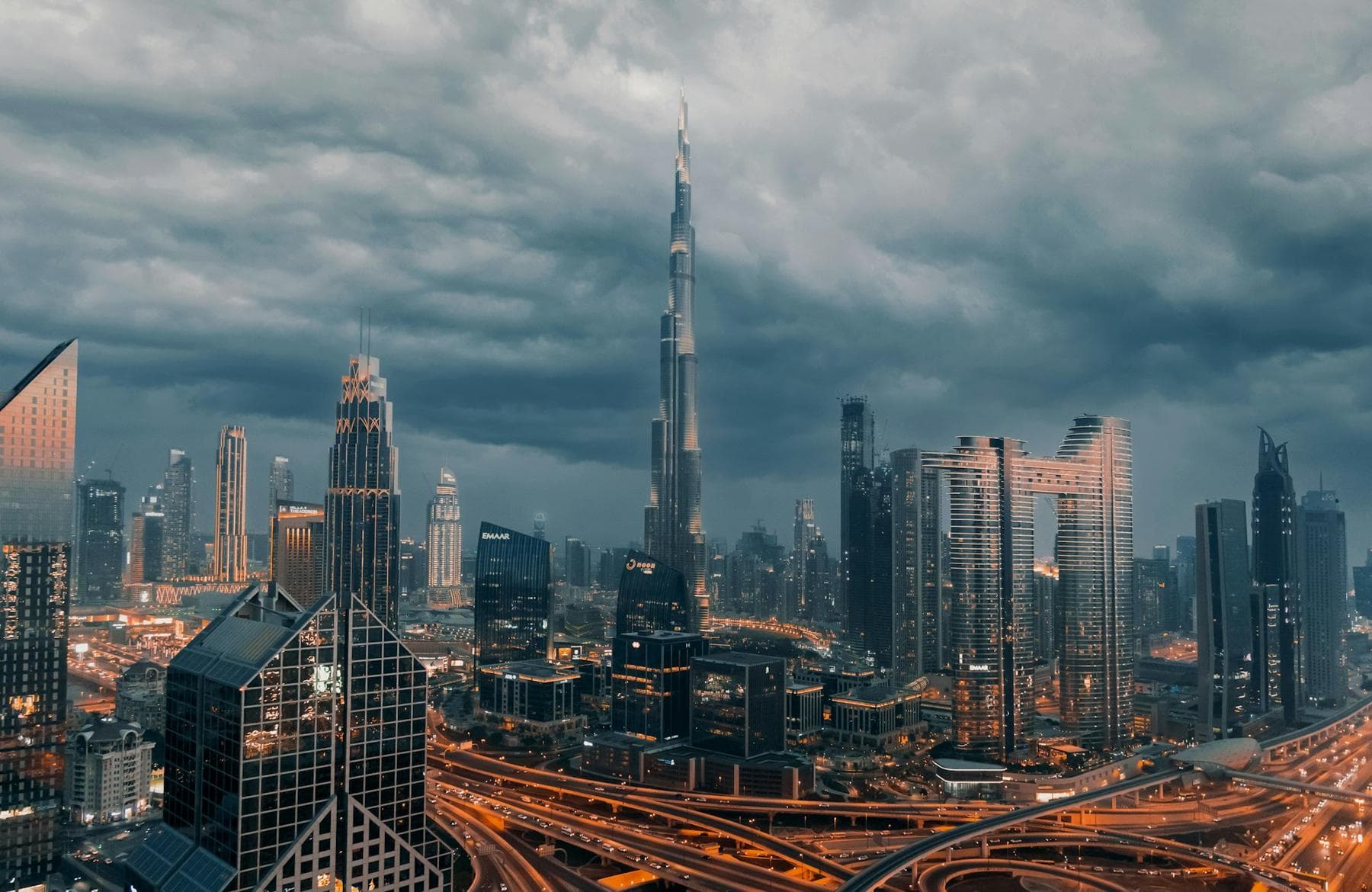 Downtown Dubai skyline