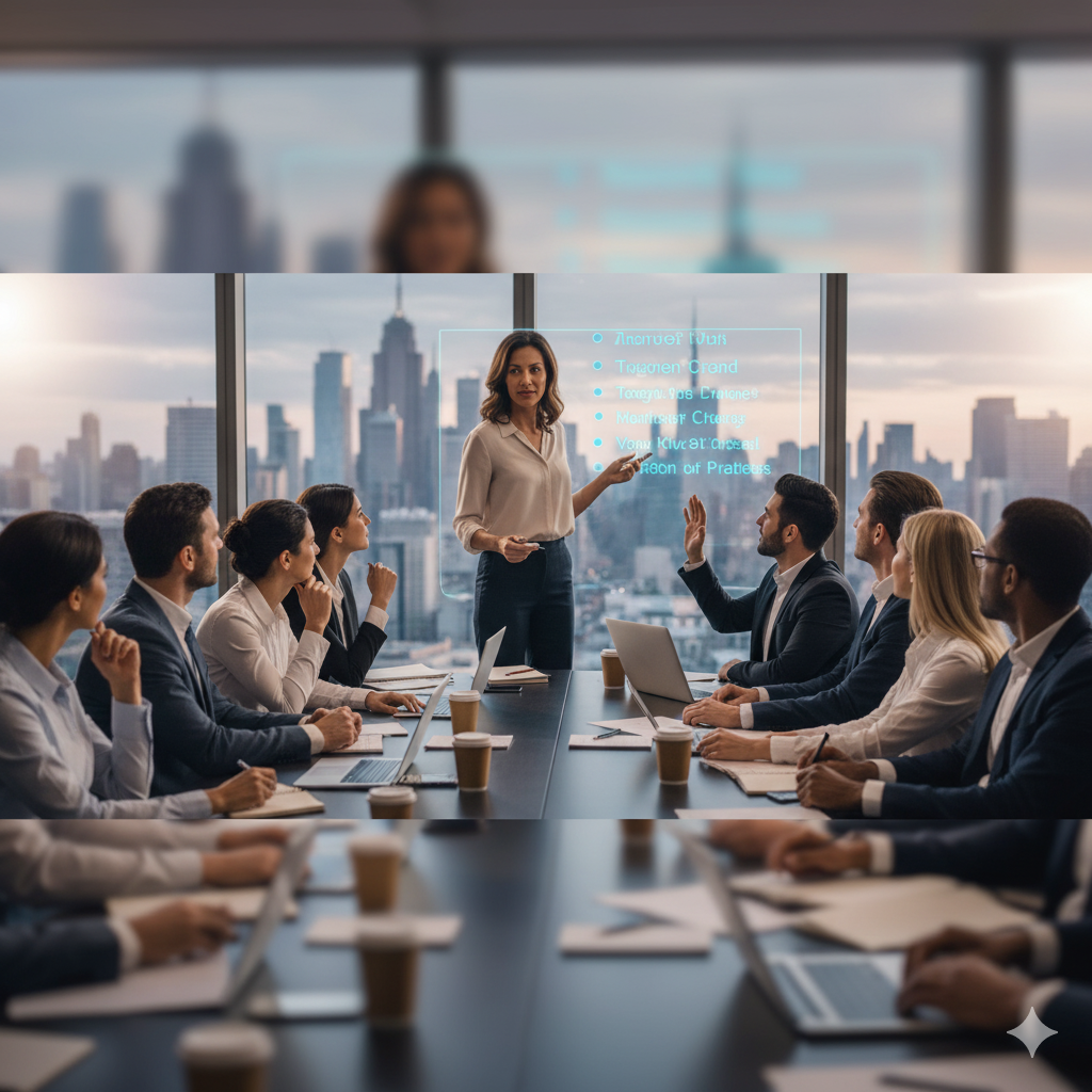 Corporate training and coaching